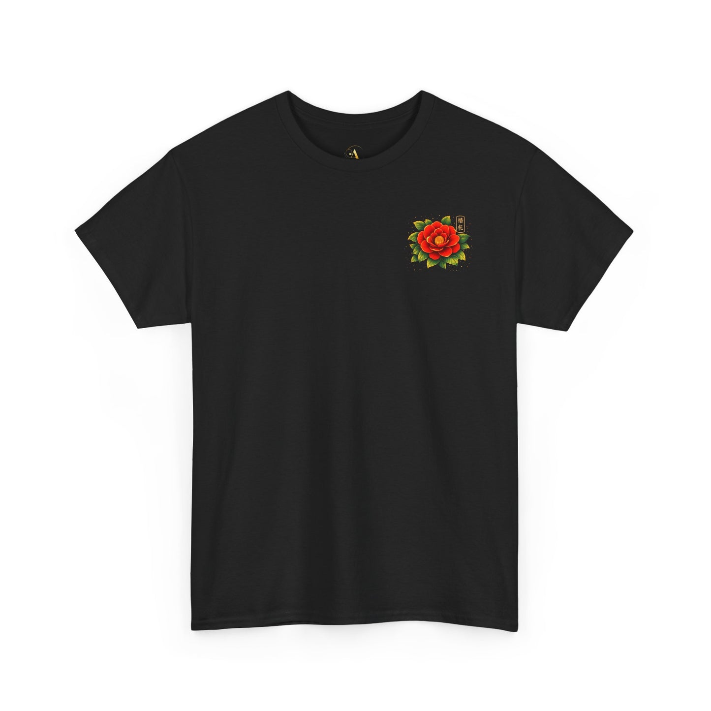 Camellia Graphic Tee – “Love & Elegance”