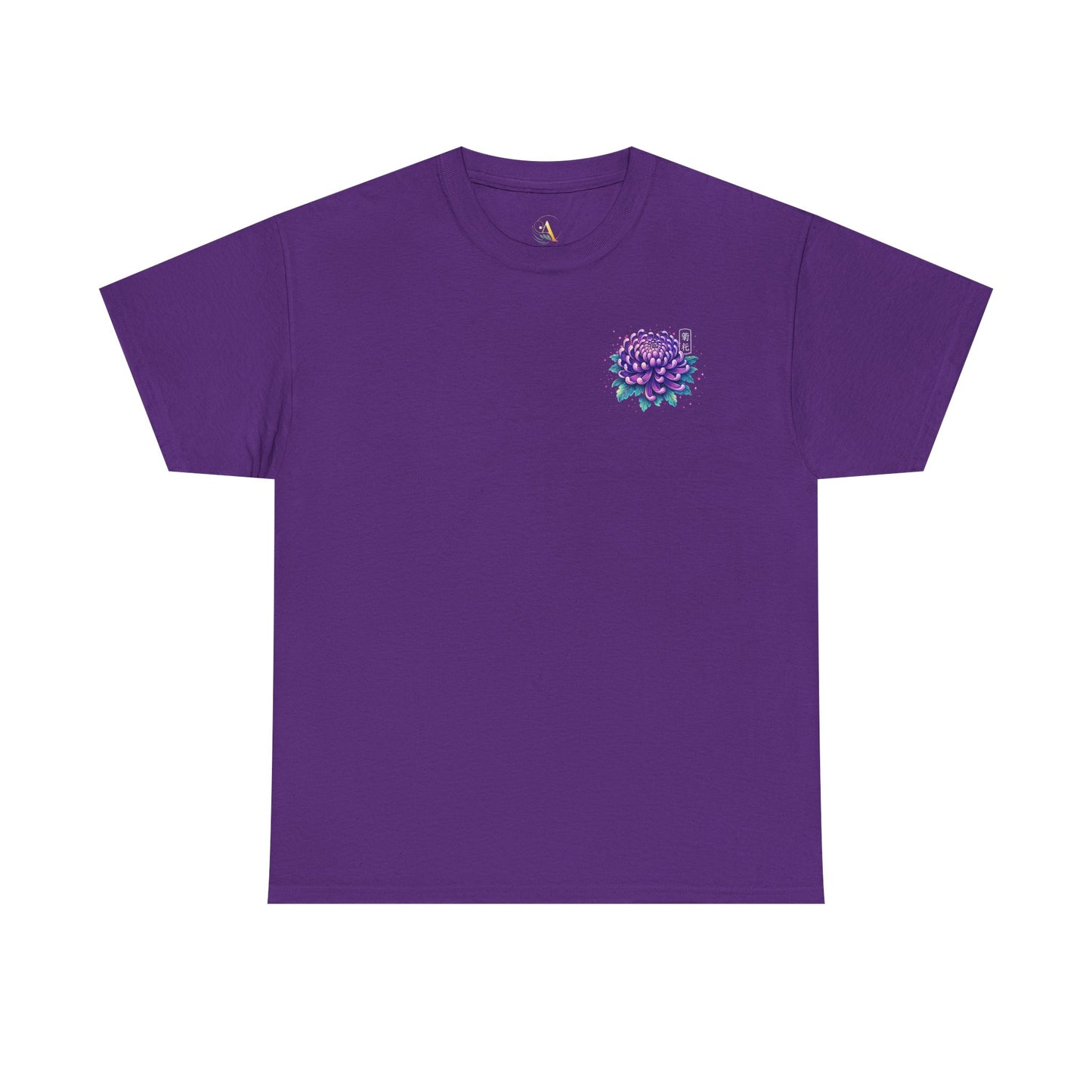 Chrysanthemum Graphic Tee – “Royal Energy”