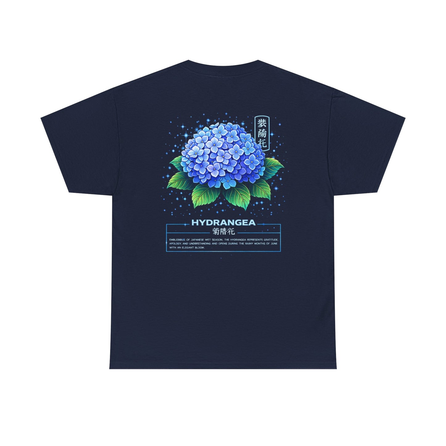 Hydrangea Graphic Tee – “Grace & Emotion”