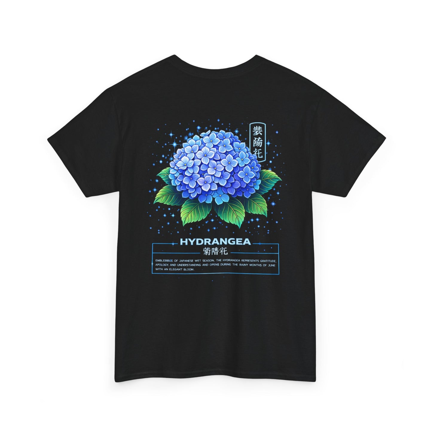 Hydrangea Graphic Tee – “Grace & Emotion”