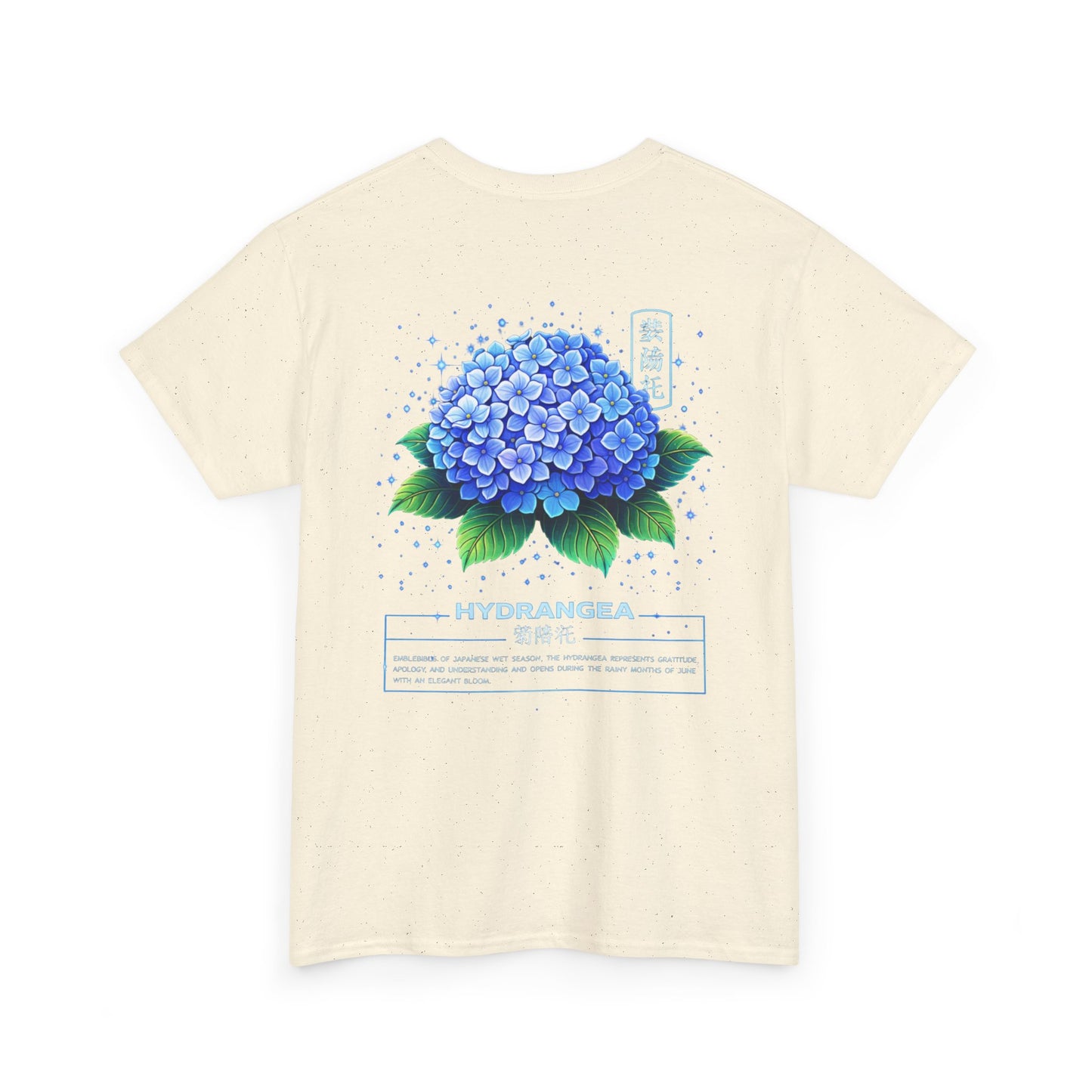 Hydrangea Graphic Tee – “Grace & Emotion”