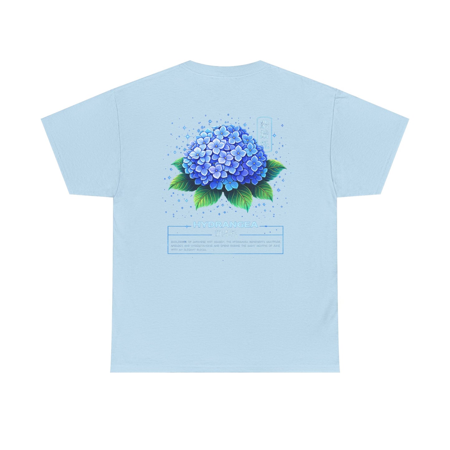 Hydrangea Graphic Tee – “Grace & Emotion”