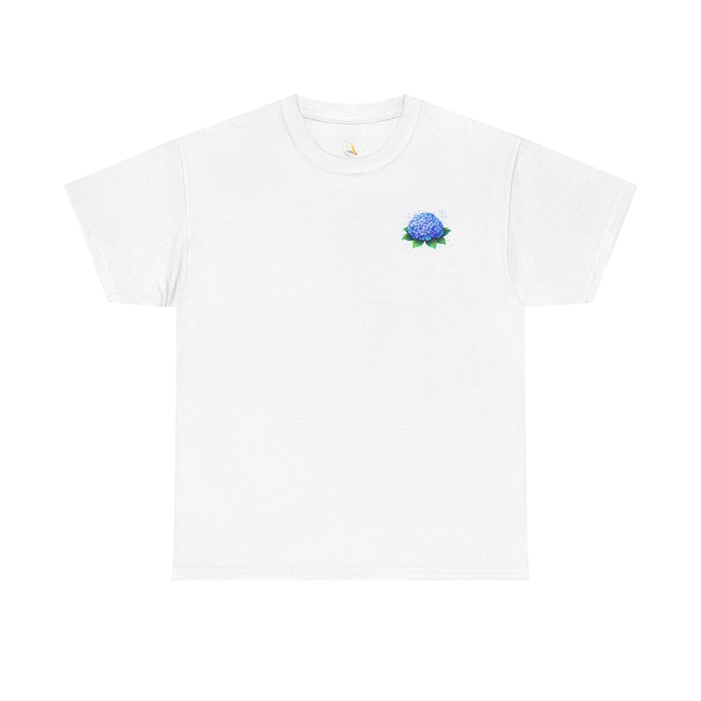 Hydrangea Graphic Tee – “Grace & Emotion”